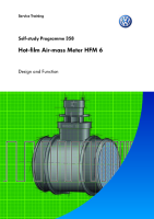 VW - SSP 358 Hot-film Air-mass Meter HFM 6 